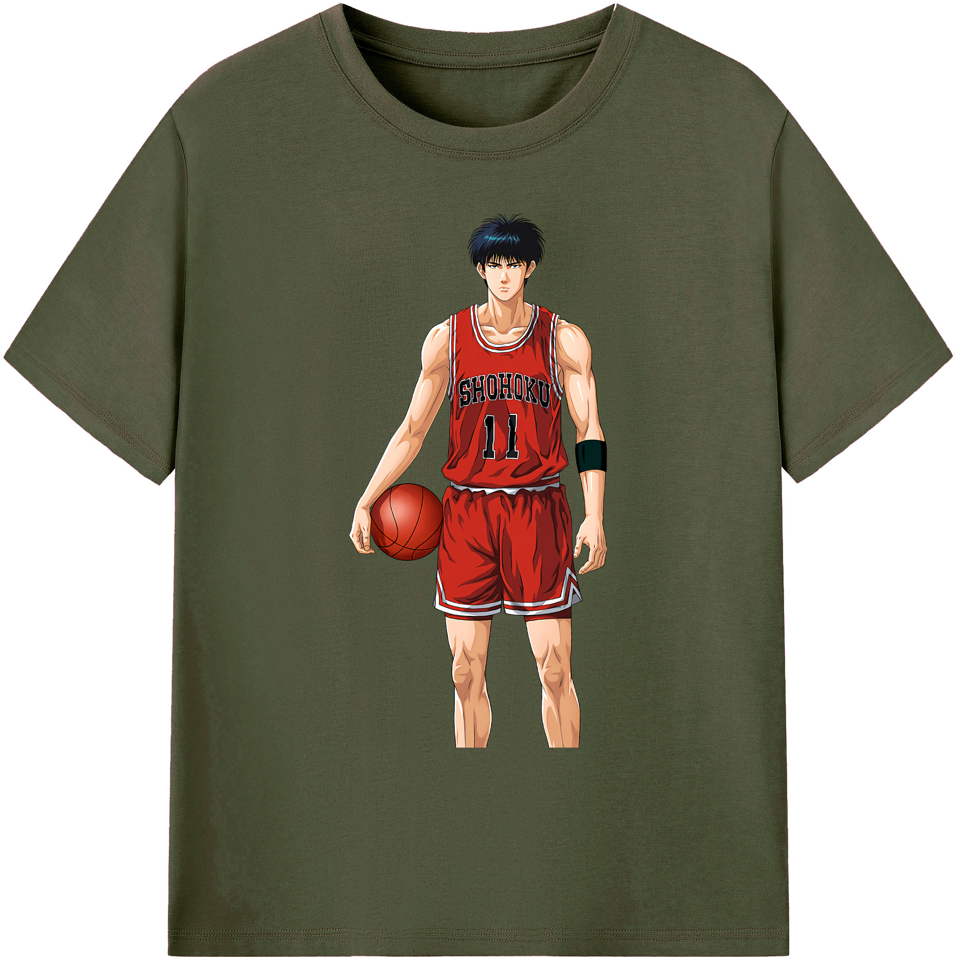 （画像用） SLAM DUNK／スラムダンク 綿100％ メンズ半袖Tシャツ｜肌触りやわらか＆通気性